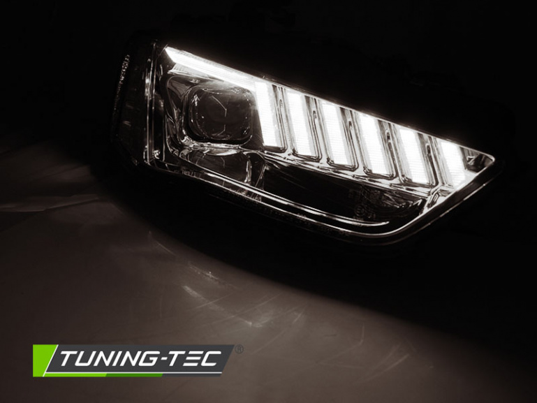 XENON LED Tagfahrlicht Scheinwerfer für Audi A4 B8 Lim./Avant/Cabrio 12-15 chrom dynamisch
